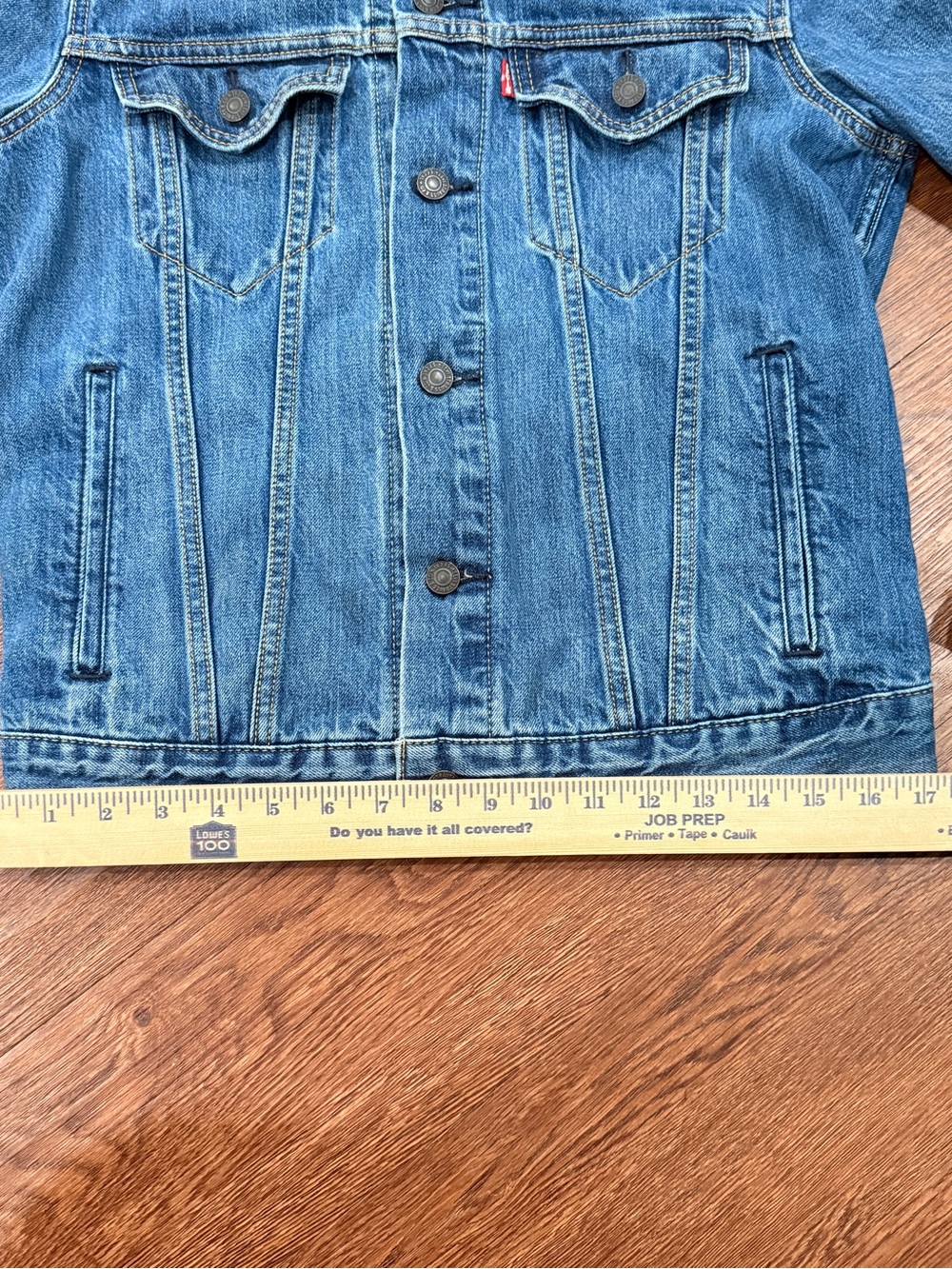 Levi's Mid Blue Denim Jacket - Picture 2 of 10